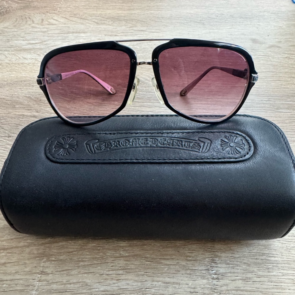 Chrome Hearts Sunglasses Straight Up